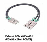 PCIeX8 - 2port PCIeX4