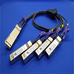 QSFP+ to 4xSFP+