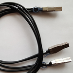 Внешний кабель HDmSAS(SFF-8644) to 2 x HDmSAS(SFF-8644) - 1M